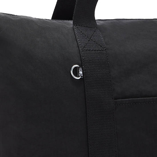 Kipling Art Medium Lite Classic Tote Bags Black Lite | CA 1768BE